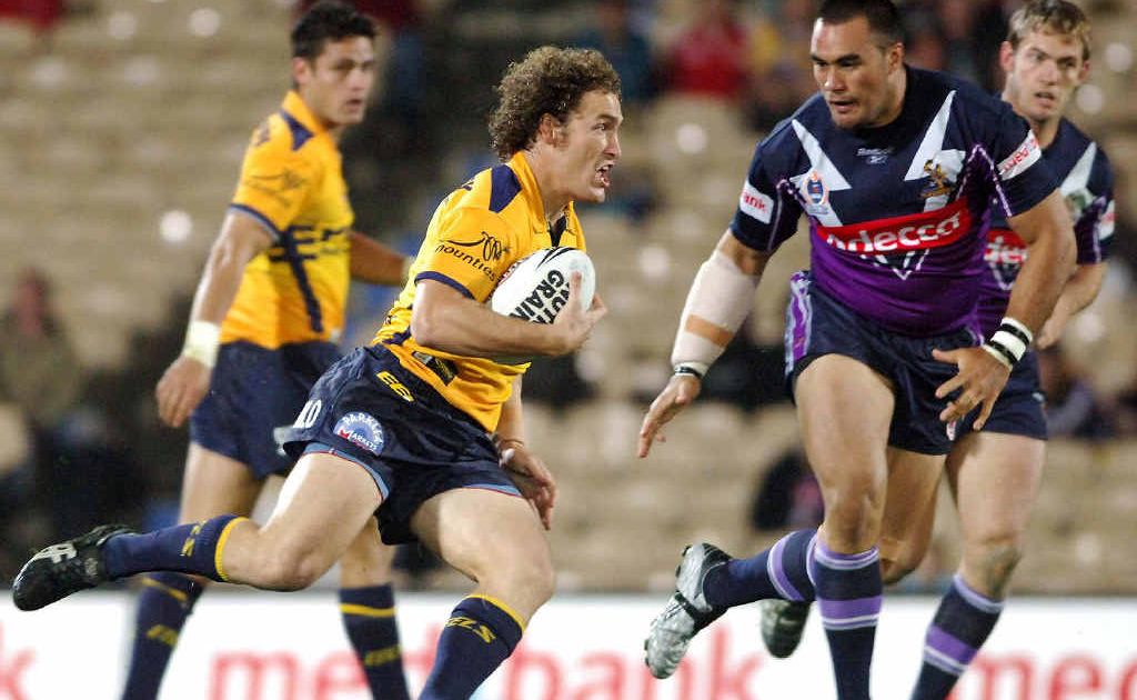 New Devils recruit Matthew Petersen in action for Parramatta. The try-scoring machine will play for the Gympie Devils next weekend. New Devils recruit Matthew Petersen in action for Parramatta. The try-scoring machine will play for the Gympie Devils next weekend.